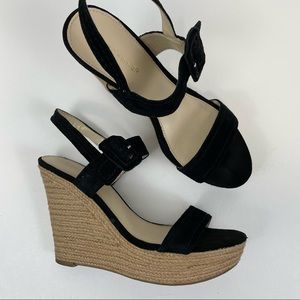 Marc Fisher black wedges. 8.5